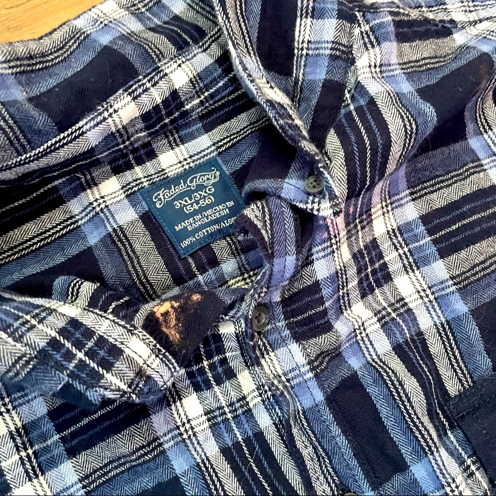 🍻One of a kind Busch light Mens 3XL flannel🍻 - Picture 5 of 7